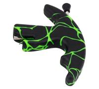 Housoutil Bow Release Aids Compound Bow Metal Releaser with Finger Protection Comfortable Grip Stainless Steel Plastic for Archery Practicing