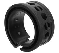 Housoutil Car Shock Absorber Coil Spring Booster Rubber Buffer Cushion with Stable Construction and Efficient Shock Absorption for Automotive Use Black