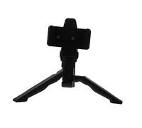 Housoutil Cell Phone Tripod Stand Portable Camera Holder with Anti-shake Handheld Stabilizer Foldable Desktop Phone Stand for Live Streaming and Video Recording Lightweight Design