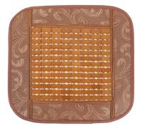 Housoutil Chair Car Bamboo Seat Cushions, Summer Chair Bamboo Cover, Breathable Seat Cushion Mat for Garden Patio and Car Comfortable Gel Seat Cushion for Enhanced Support and Coolness
