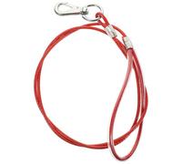 Housoutil Chew Proof Dog Leash and Plastic Handle with Wear-resistant Steel Wire Sturdy Puppy Traction Rope for Puppies and Small Dogs for Daily Use and Attending Events