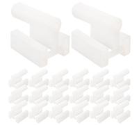 Housoutil Childproofing 100Pcs Plug Outlet Cover 3 Prong Baby Proofing Plug Cover Electrical Protector Safety Caps Plastic Covers Power Plug Boots Dust Jacket Protector Babyproofing