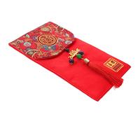 Housoutil Chinese Retro Red Envelope Money Bag Wedding present Packet with Blessings Multipurpose Hong Bao for Bridal Showers and Celebrations for Chinese Culture Events