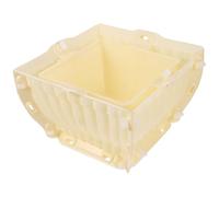 Housoutil Concrete Planter Mold Thickened Reusable Plastic Mold for Outdoor Garden Pot Making and Bonsai Crafting