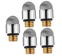 Housoutil Conductive Fiber Stylus Pen Tips Replacement with Enhanced Durability 5 Pcs and Universal Compatibility for Capacitive Touch Screen Pens