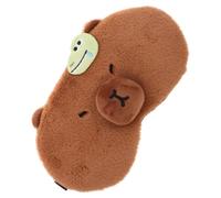 Housoutil Cooling Pack Sleeping Eye Cover Portable Plush Cartoon Eye Masks Super Smooth for Adults Light Blocking Wherever You are Troubled by Light