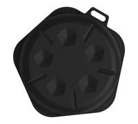 Housoutil Desk Coin Storage Box Plastic Coin Dispenser for Countertop and Travel Use US Dollar Compatibility