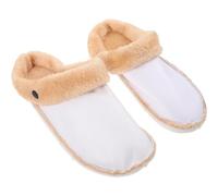 Housoutil Detachable Comfortable Warm for Men and Women Plush Shoe Inserts and Insulating Soft Leather and Fuzzy Liners Winter Replacement Insole for Hole Shoes