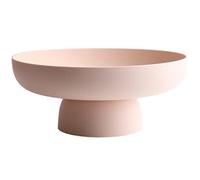 Housoutil Detachable Fruit Plate with High Base 10.04 Inch Food Storage Tray for Home Events Snacks and Desserts