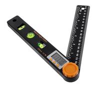Housoutil Digital Protractor Angle Ruler Electronic Goniometer for Woodworking and Crown Molding Compact Lightweight Design with Clear Display for Precise Measurement and Versatile Use
