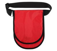 Housoutil Discus Gear Carrying Bag with Adjustable Strap for Athletes | 23 X 10 Inch Size, Oxford Fabric Build, Red Finish, High Visibility, Protection, Dual Carry Modes