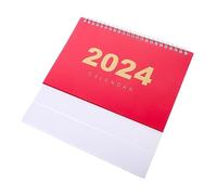 Housoutil Dragon Year Desk Calendar Small Horizontal Monthly Planner with Coil Binding for Office and Home Practical Tabletop Organizer for Events Appointments and Daily Planning