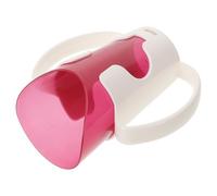 Housoutil Drinking Mug Liquid Feeding Cup Lightweight Plastic Feeding Tool for Elderly Disabled People Suitable for Wheelchair and Bedridden Patients