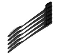 Housoutil Dual Head Eyebrow Brush for Soft Bristles 5pcs and Dual Side Design, Multipurpose Eye Brow Comb and Eyelash Brush Separator Professional Makeup Artists and Women