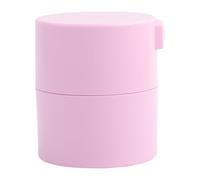 Housoutil Eyelash Glue Storage Container Airtight Press Seal Makeup Jar 3.3x2.8x2.8 Inch for Lash Glue Shaking and Moisture Protection