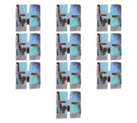 Housoutil Fingerboard Inlay Dots for Classical and Acoustic Guitar 10pcs Abalone Shell Diamond Shape, Shell Material with Great Performance Abalone Inlay Jobs for Guitar and Mandolin
