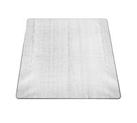 Housoutil Foldable Outdoor Dampproof Camping Mat with Aluminum Foil and Eva Material, Silver Lightweight Sleeping Mat for Hiking and Picnic Use Random Color