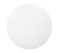 Housoutil Frosted Glass Lamp Shade White Round Pendant Light Shade with Smooth Surface and Secure Fit for Living Room or Study, 7-7/8 Inch Diameter, Minimalist Modern Scandinavian Style