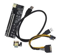 Housoutil Graphics Card Extension Cable Adapter Card Pcie Mining to Connector for Laptop External Gpu Use