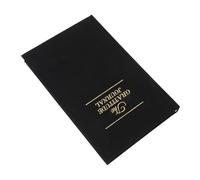 Housoutil Gratitude Journal Notebook for Boys Daily Use Diary Book with Affirmations and Reflection Pages Cloth and Paper Material Black Cover Student Writing Pad for Self-discipline and