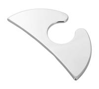 Housoutil Gua Sha Tool Fitness Relaxation Massage Scraper for Muscle Scraping and Soft Tissue Therapy Stainless Steel for Face and Body, for Office and Home Use