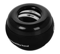 Housoutil Gyroscopic Grip Strength Ball Self-starting Hand Exerciser Wrist Strength Trainer Forearm Workout Fitness Tool with Protective Cord for Stress Relief and Therapy