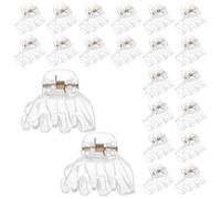 Housoutil Hair Accessories Hair Claw Clips and Smooth Bottom High Toughness Mini Octopus Shape Plastic Styling Tools for Women