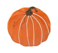 Housoutil Hand-Painted Pumpkin Plate Ceramic Tableware 8-Inch Autumn Harvest Dish for Halloween Parties Breakfast and Snack Serving