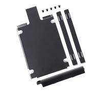 Housoutil Hard Drive Cage Hard Drive Rail for Laptop Models Metal SSD Mounting Bracket with 7Mm Thickness Black for Laptop Replacement and Upgrading