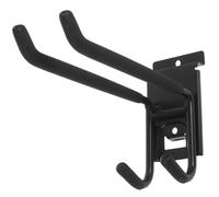 Housoutil Heavy Duty Wall Mounted Garage Hooks Heavy-Duty Storage Organizer for Ladders Bikes Clothing Multipurpose Sturdy Hooks for Workshop Garden Basement
