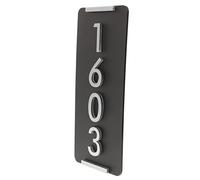 Housoutil House Numbers for Address Plaques Acrylic 3D Three-Dimensional Elegant Personalised Door Name Plate for Public Places and Use