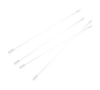 Housoutil Household Windows 4PCS Vertical Blinds Replacement Parts, 17inch Blind Rod with Hook and Grip, Vertical Blind Wand Clear Blind Opener for Vertical & Wood & Cordless Blinds Venetian Blinds