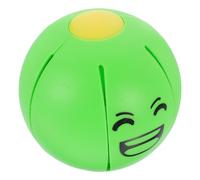 Housoutil Interactive Dog Ball for Chewing and Tooth Grinding, Plastic Ball Shaped Pet in Light Green, for Correcting Chewing Habits and Biting Behaviour