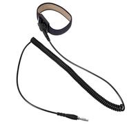Housoutil Ionic Foot Care Wrist Strap Accessory and Connection Wire with Spiral Spring Shape Black Abs Material Easy to Store for Foot Spa Machine for Relaxation and Reflexology