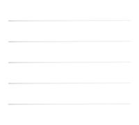 Housoutil Jewelry Pendant Burning Rods 5Pcs Alumina Oxide Ceramic 2Mm X 20Cm Kiln Tools for Hanging and Firing Clay Crafts