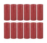 Housoutil Kraft Paper Tubes with Lids Tea Leaf Paper Tube Bottle Container round 50ml 12pcs Essential Oil Packaging Boxes with Natural Texture and Light for Travel and Outdoor Use