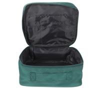 Housoutil Large Capacity Medicine Bag Multi-Grid Storage Bag Portable First Aid Kit Waterproof Oxford Cloth Comfortable Handle Practical Design for Home and Outdoor Traveling