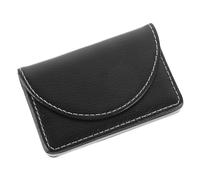 Housoutil Leather Business Card Holder and Portable Card Protector for Identity Cards Lightweight Design for Professionals and Practical Case Convenient Present for Businessmen
