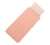 Housoutil Leather Keyboard Sleeve for Wireless Keyboard Portable Storage Pouch Protection Cover for Laptop and Office Use