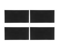 Housoutil LED Light Blocking Stickers with Convenient and Versatile Coverage Black 4pcs to Help You Fall Coated Paper Material for Electronics and Controllers for Routers and LED Lights