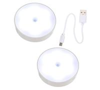 Housoutil Led Night Light Abs Material Baby Room Wardrobe Sensor Lights Easy Install Human Body Induction