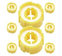 Housoutil Life Jacket Inflator Pills 8Pcs Automatic Plastic Bobbin Replacement Portable Water-Soluble Accessories for Kayaking and Water Sports