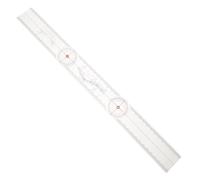Housoutil Lightweight Acrylic Goniometer Protractor for Spinal and Limb Angle Measurement, Portable Rehab Tool for Physical Therapy Sessions and Hospital Use