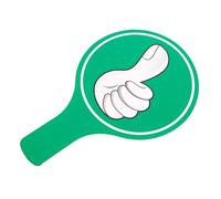 Housoutil Lightweight Board Double-Sided Voting Paddle for Classroom Judging and Student Participation Portable Handheld Design