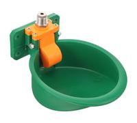 Housoutil Livestock Automatic Water Bowl Plastic Drinking Feeder with Safety Edges for Cattle Pigs and Sheep Farm Animals