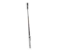 Housoutil Magnetic Telescopic Pickup Tool with LED Light Portable Aluminum Alloy Flashlight for Mechanics Electricians Handyman Extendable Magnet Stick for Hard to Reach Nuts Bolts Retrieval