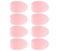 Housoutil Makeup Drying to Features Easy Convenient with Carry Brush 8pcs Silicone Covers Protective Caps Lip for Travel and Daily Use