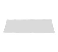 Housoutil Makeup Vanity Desk Pad 40X120Cm Thick Waterproof Milk White Protector with Dutch Fleece Bottom, Non-Slip Dressing Table Mat for Teens and Cosmetic Organizer