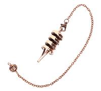 Housoutil Metal Pendulum Pendant for Jewelry Making Geometric Tarot Hanging Decoration Unique Home Decor for Meditation and Crafting Versatile Jewelry Accessory