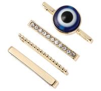 Housoutil Metal Watch Band Decorative Rings 4 Pcs for 38mm Strap | Sturdy Charm Accents, for Leather and Silicone Bands, Compact Fit for Everyday Wear
